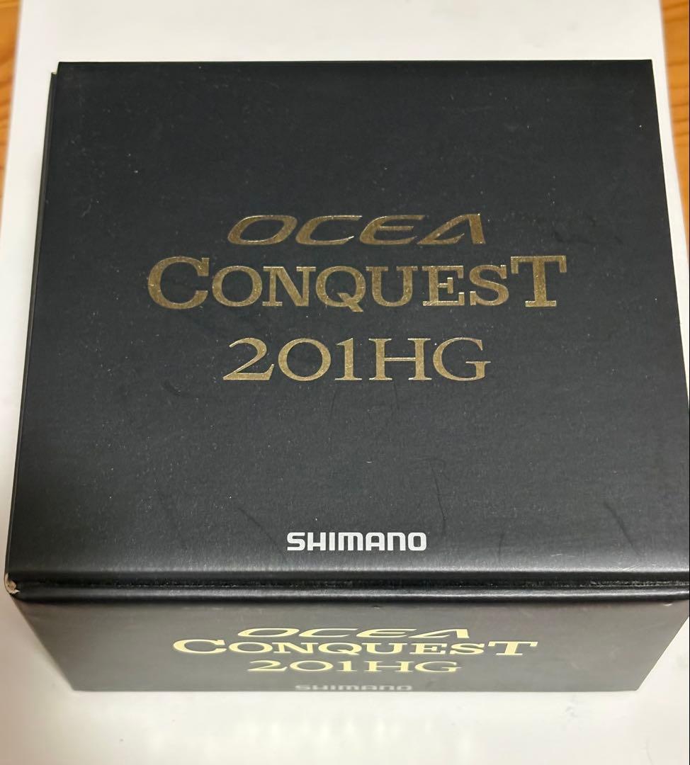 シマノ　オシアコンクエスト 201HG 純正ダブルハンドル付き