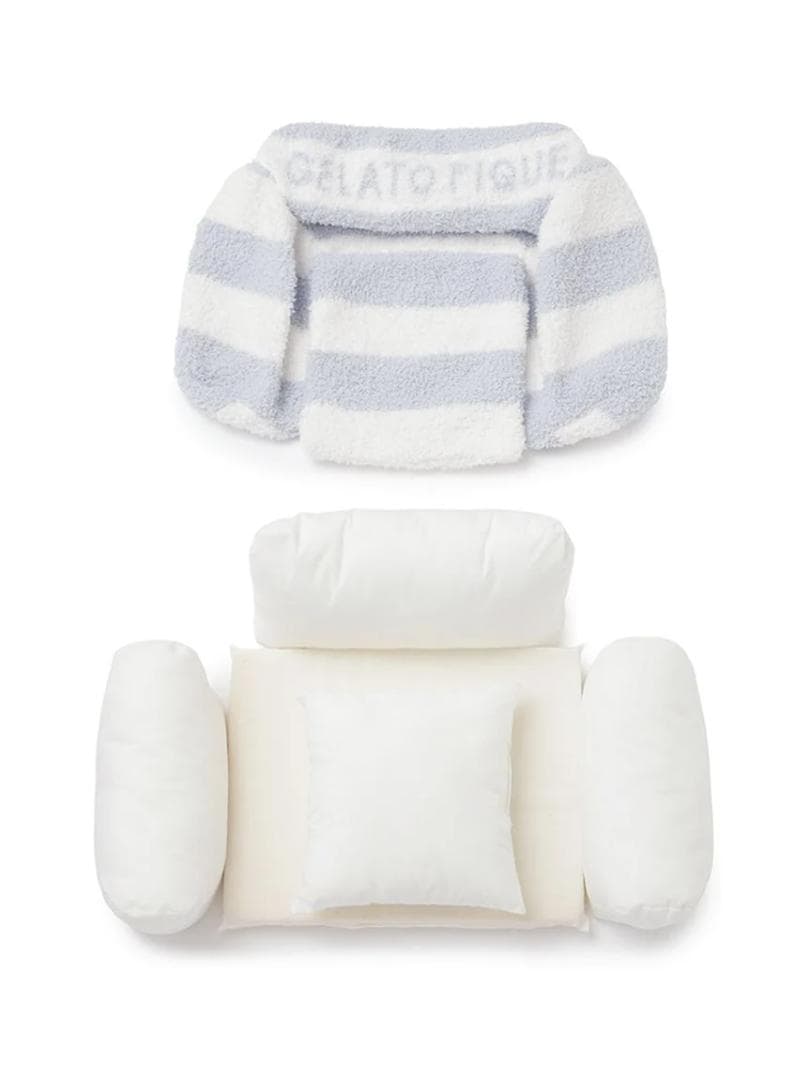 【新品】gelato pique ジェラートソファ型ベッドL BLU