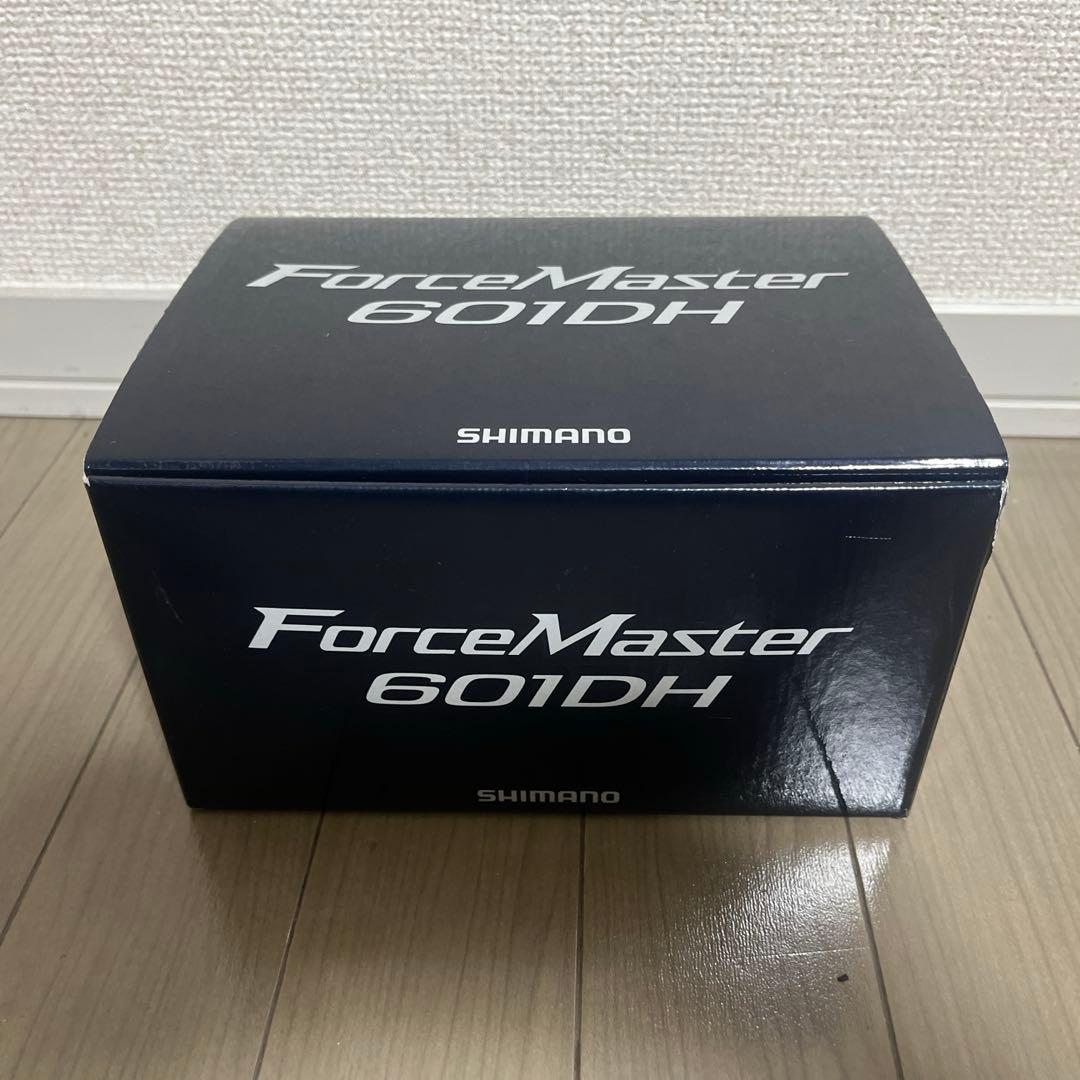 【新品未使用】シマノ　フォースマスター　2020モデル 601DH 左巻き