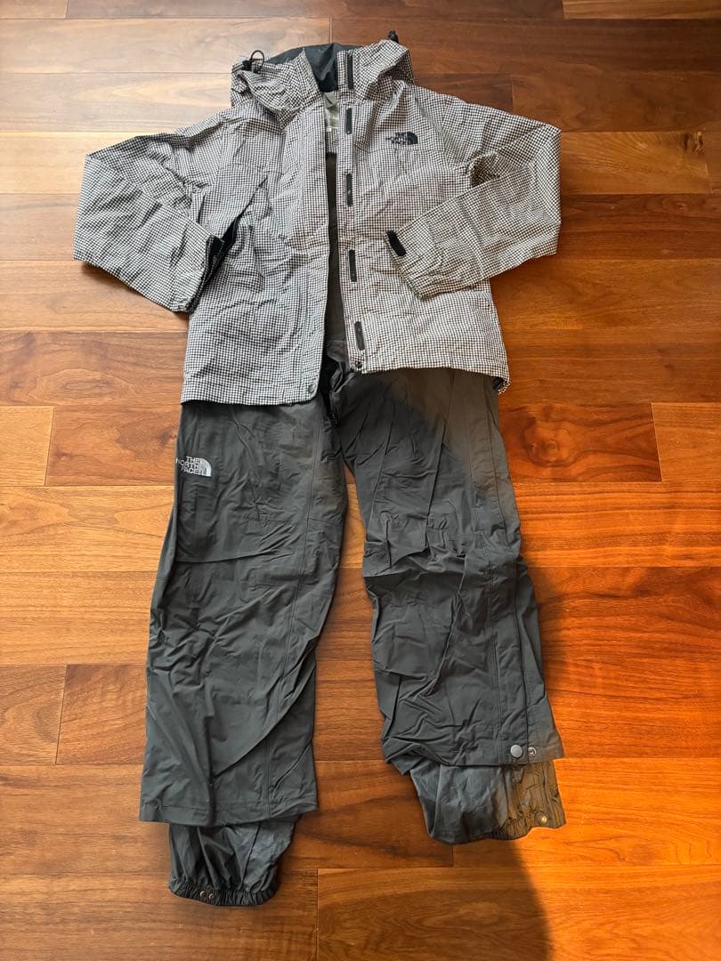 ノースフェイス 親子スキー上下 6点セット スクープジャケットスクープパンツ
