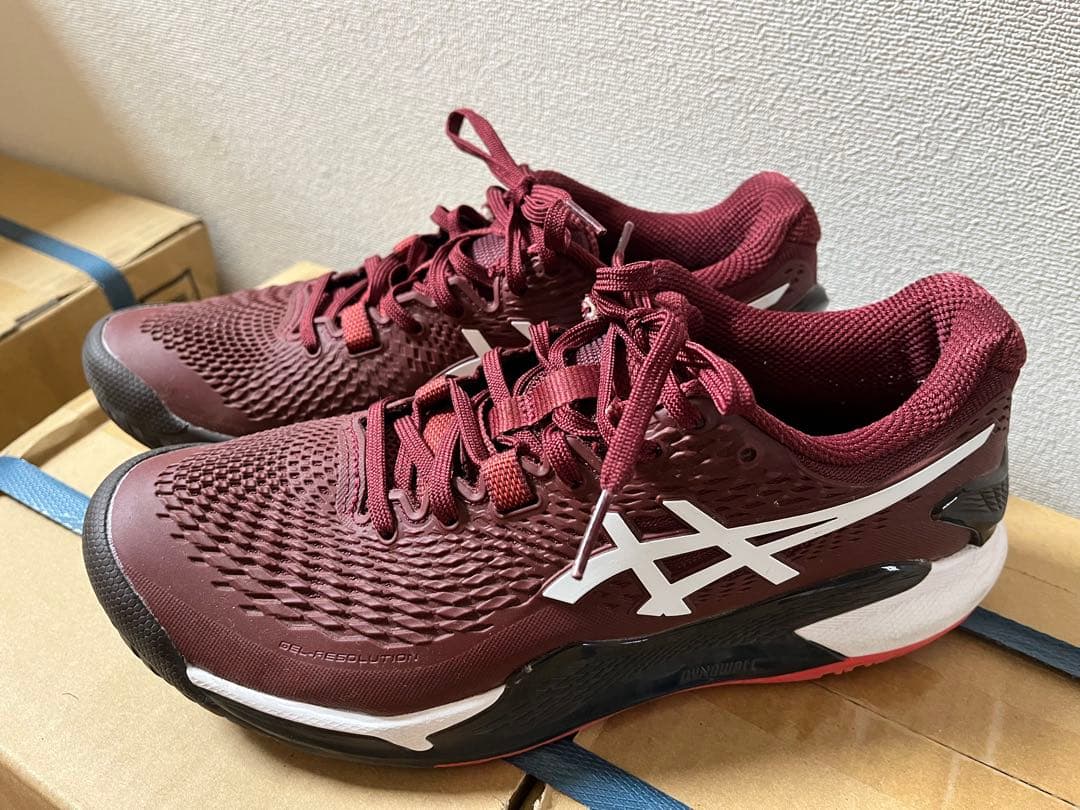 アシックス テニスシューズ メンズ ゲルレゾリューション9 オールコート用