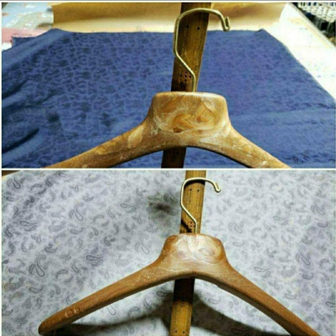 専用　43㎝ 7本set 樹脂ハンガー 茶 マイネッティ サルトリアーレ 新品