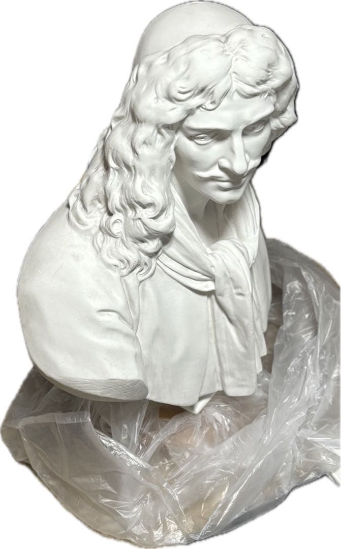 【新品価格99000円】石膏像 モリエール