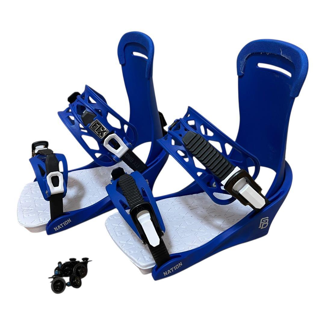 FIX BINDING NATION Mサイズ 22年モデル ロイヤルブルー