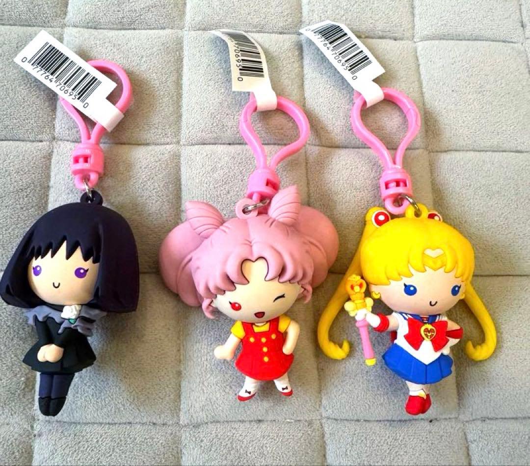 限定品♡美少女戦士セーラームーン　フィギュア　セーラームーンs バッグクリップ