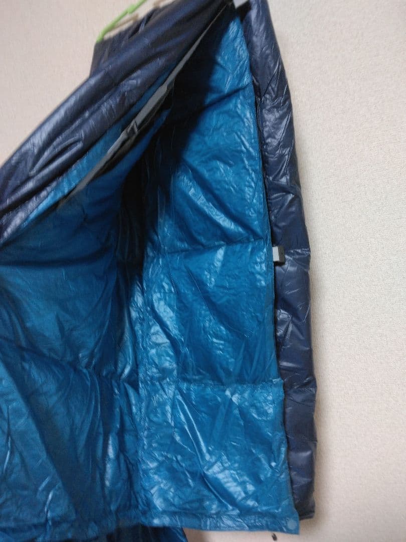 [美品]　800FP　ダウン スリーピングラップ #5 ロング　モンベル