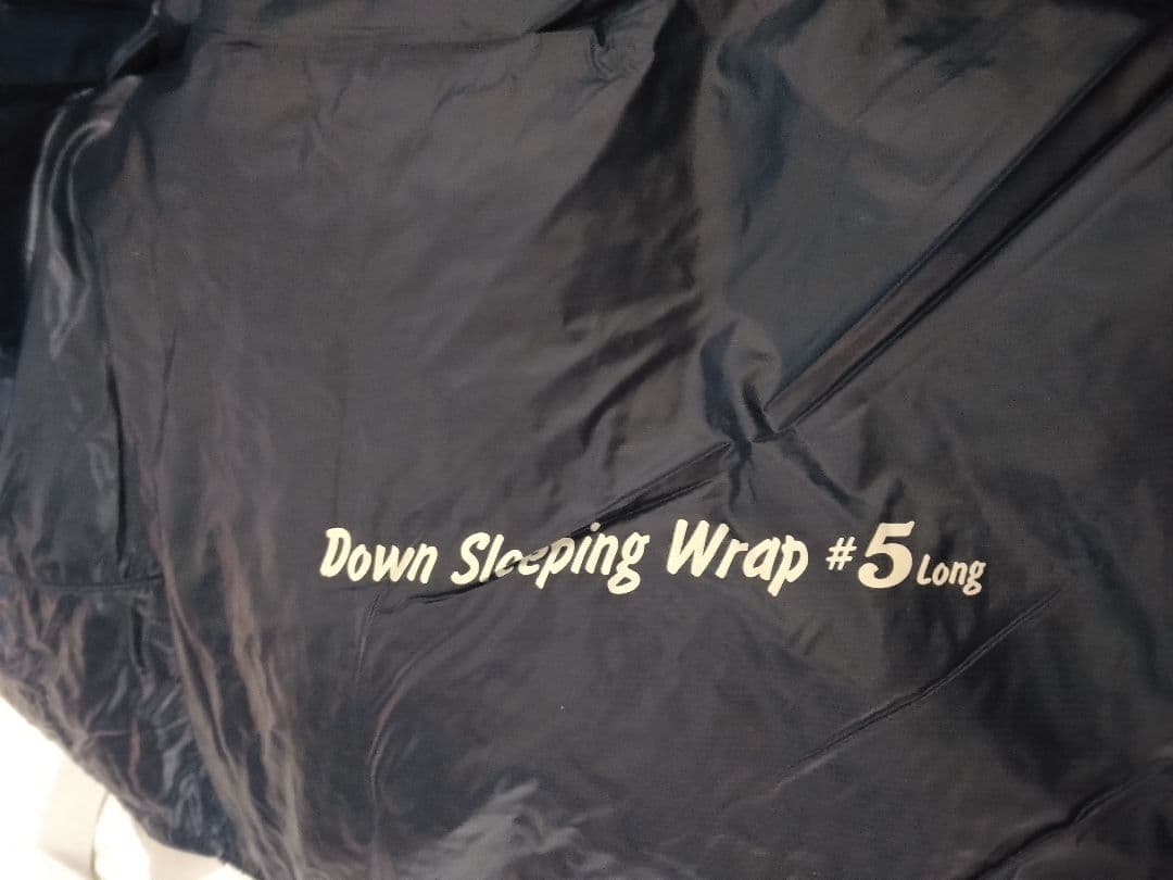 [美品]　800FP　ダウン スリーピングラップ #5 ロング　モンベル