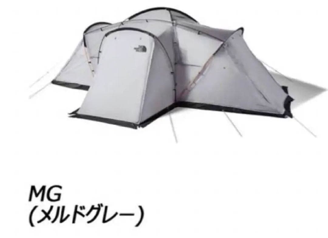ノースフェイス ノーチラス4×4 テント(NV22201) MG メルドグレー