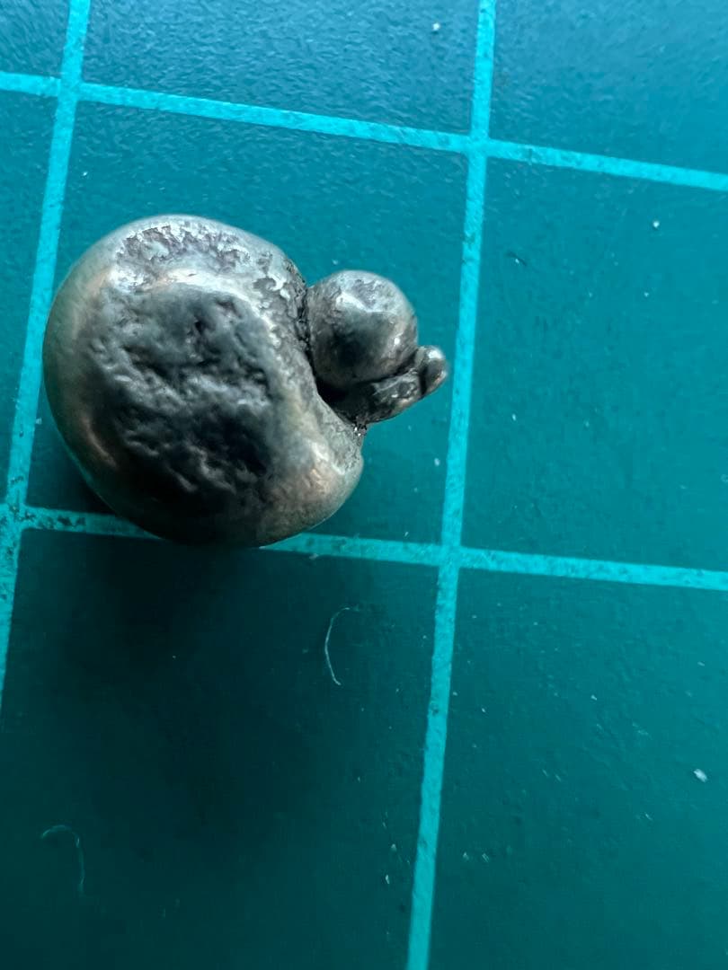 日本古金銀　安政露銀子持ち　0.97g