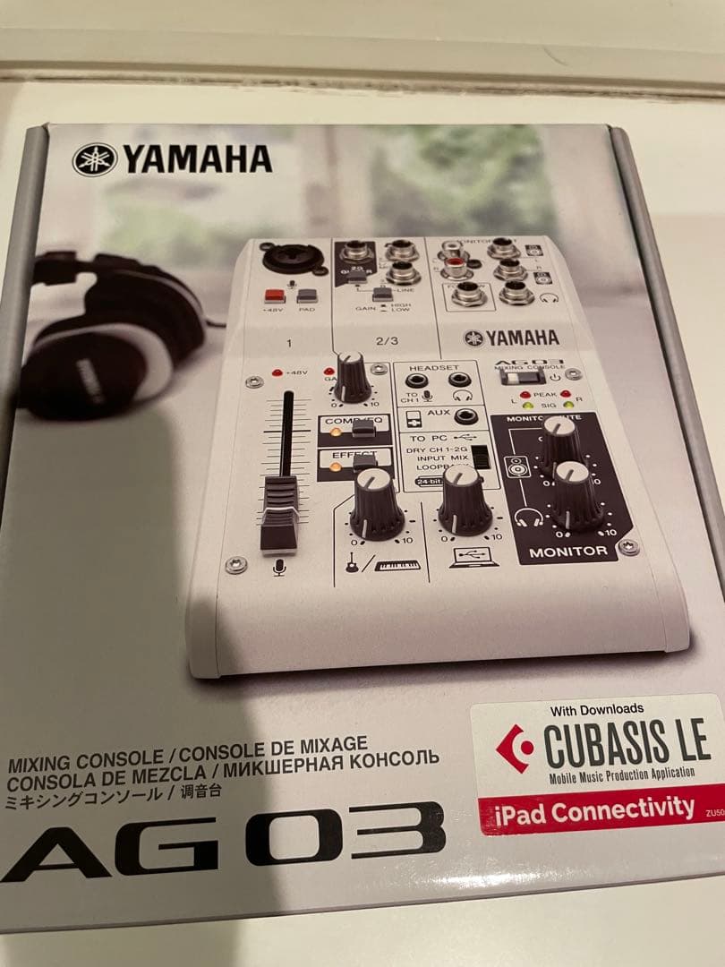 DTM・DAW Yamaha AG03