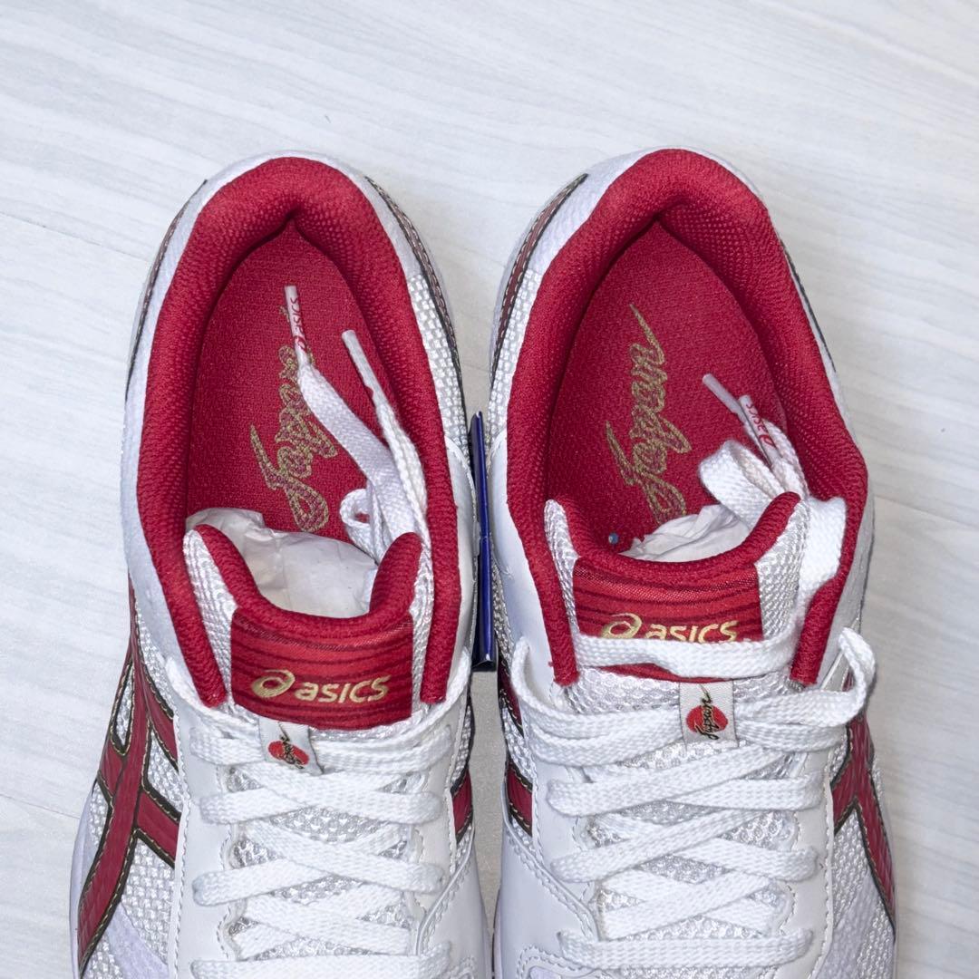 アシックス　バレーボールシューズ　　　ローテジャパンライト　25.5 赤　レッド