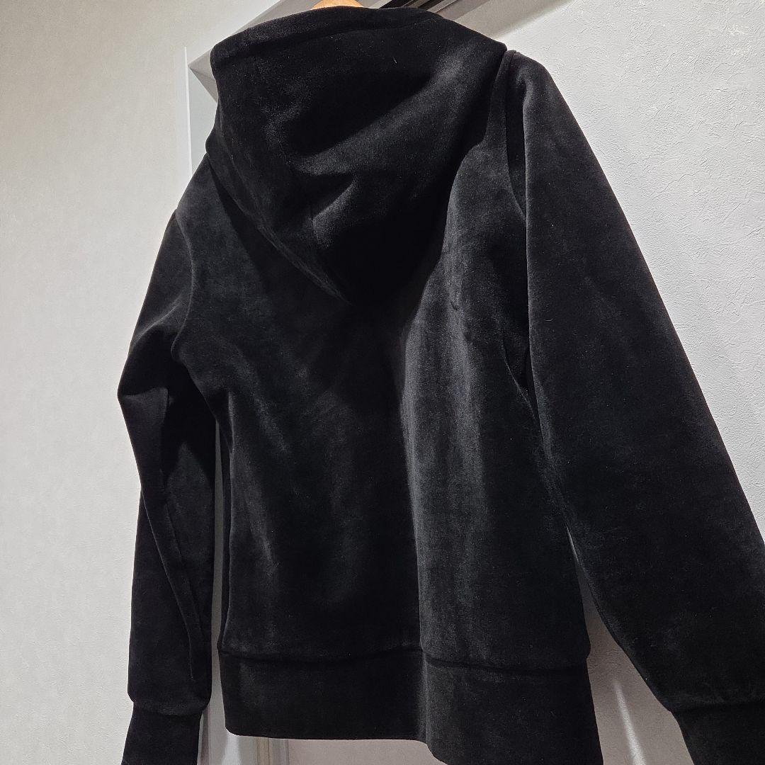 VTWELVE ブラック フルジップフーディ