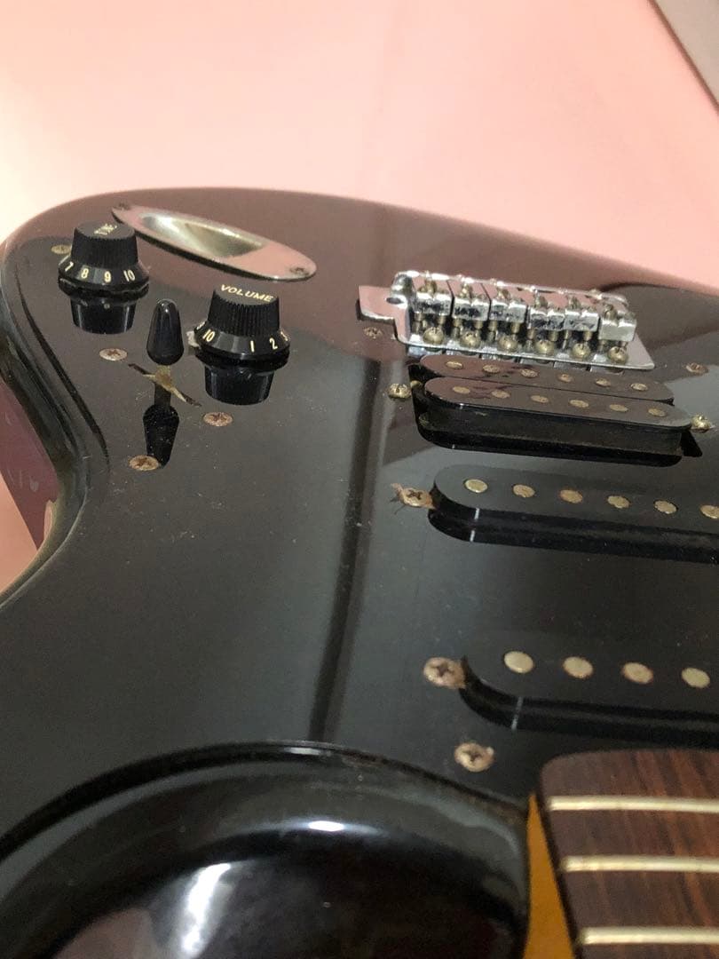 Fender Stratocaster ブラック　JAPAN