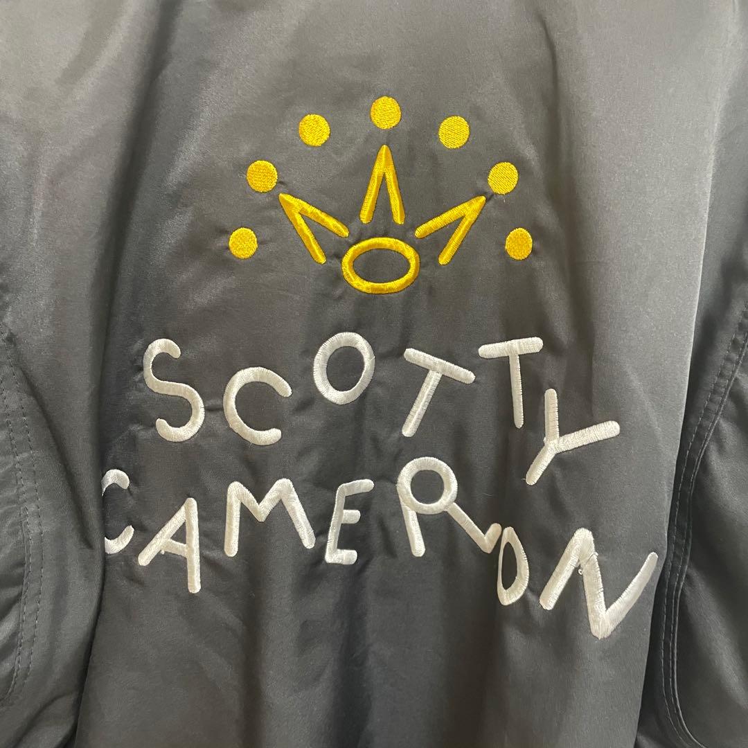 タイトリスト　スコッティキャメロン　ブルゾン　ジャケット　黒Lサイズ　ゴルフ