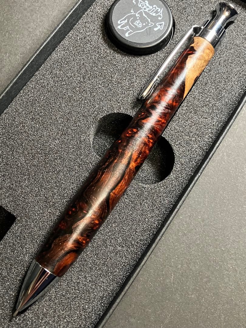 こぶた工房 ココボロ瘤 極上杢 シャープペンシル