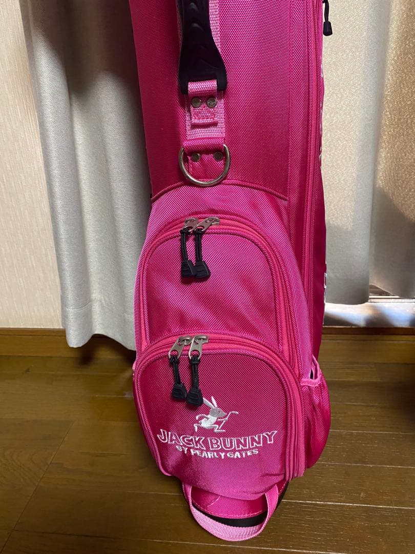 JACK BUNNY ピンク ゴルフバッグ