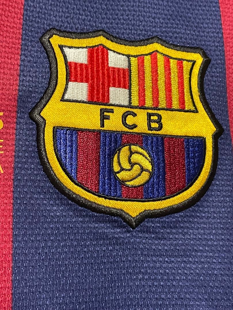 【正規品】メッシ　バルセロナ　14/15 ホームオーセンティック