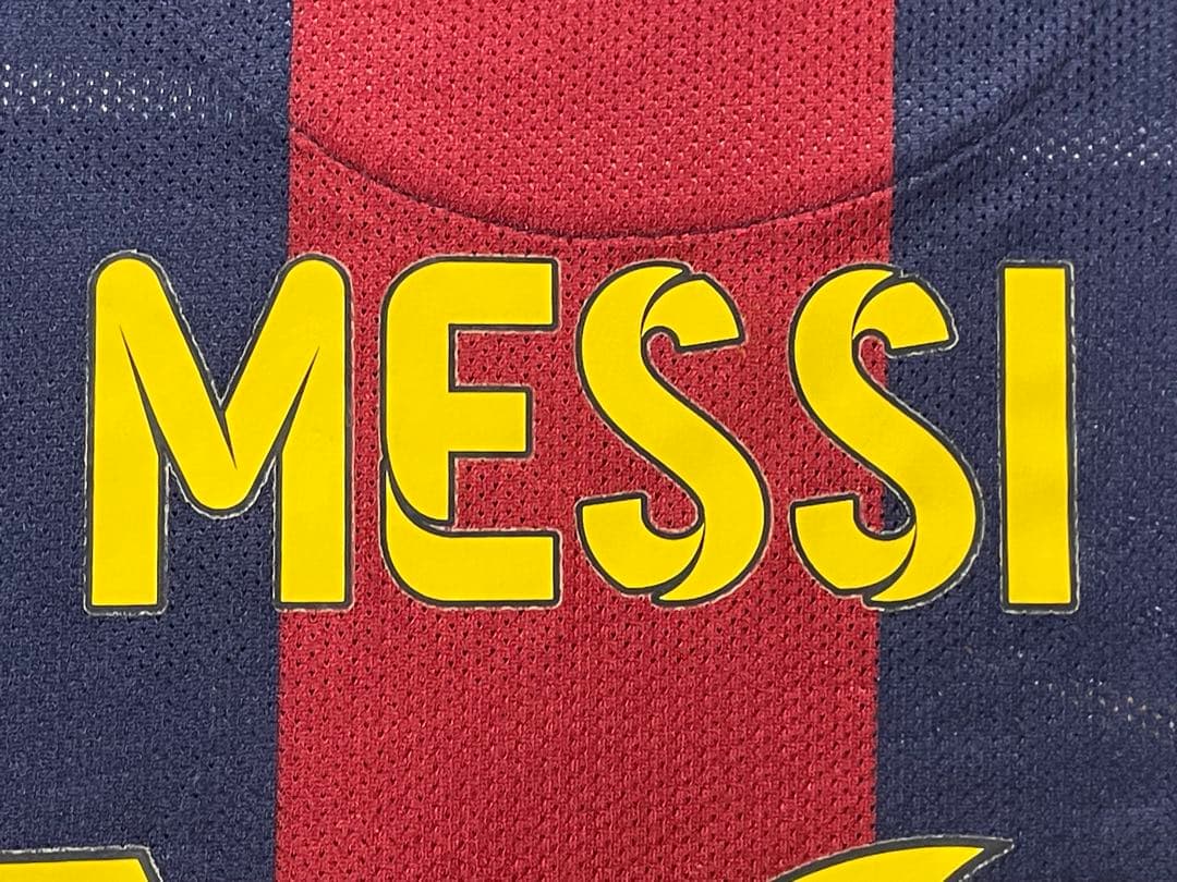 【正規品】メッシ　バルセロナ　14/15 ホームオーセンティック