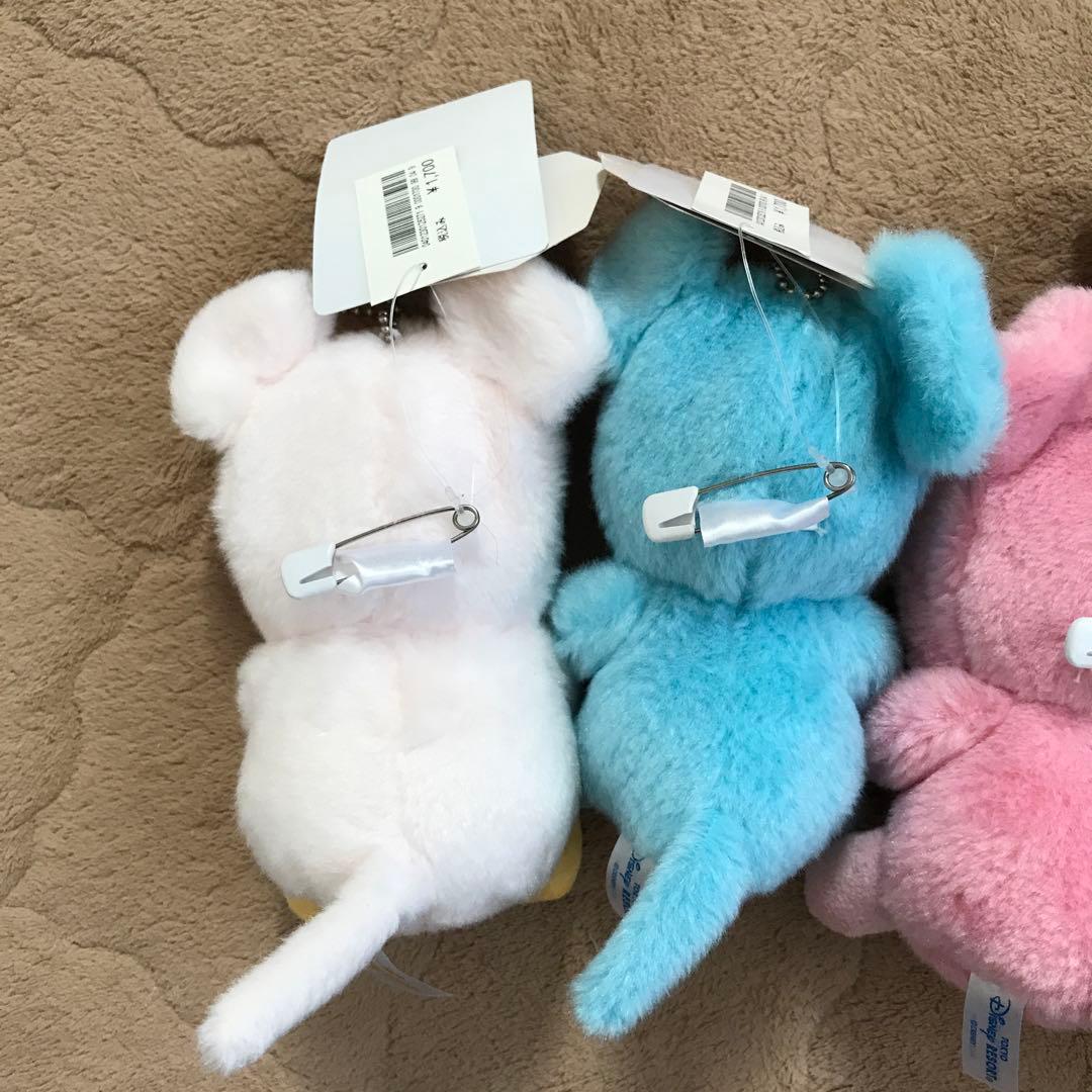 ミッキー　ミニー　プーさん　ドナルド　ぬいぐるみバッジ　干支　2020年