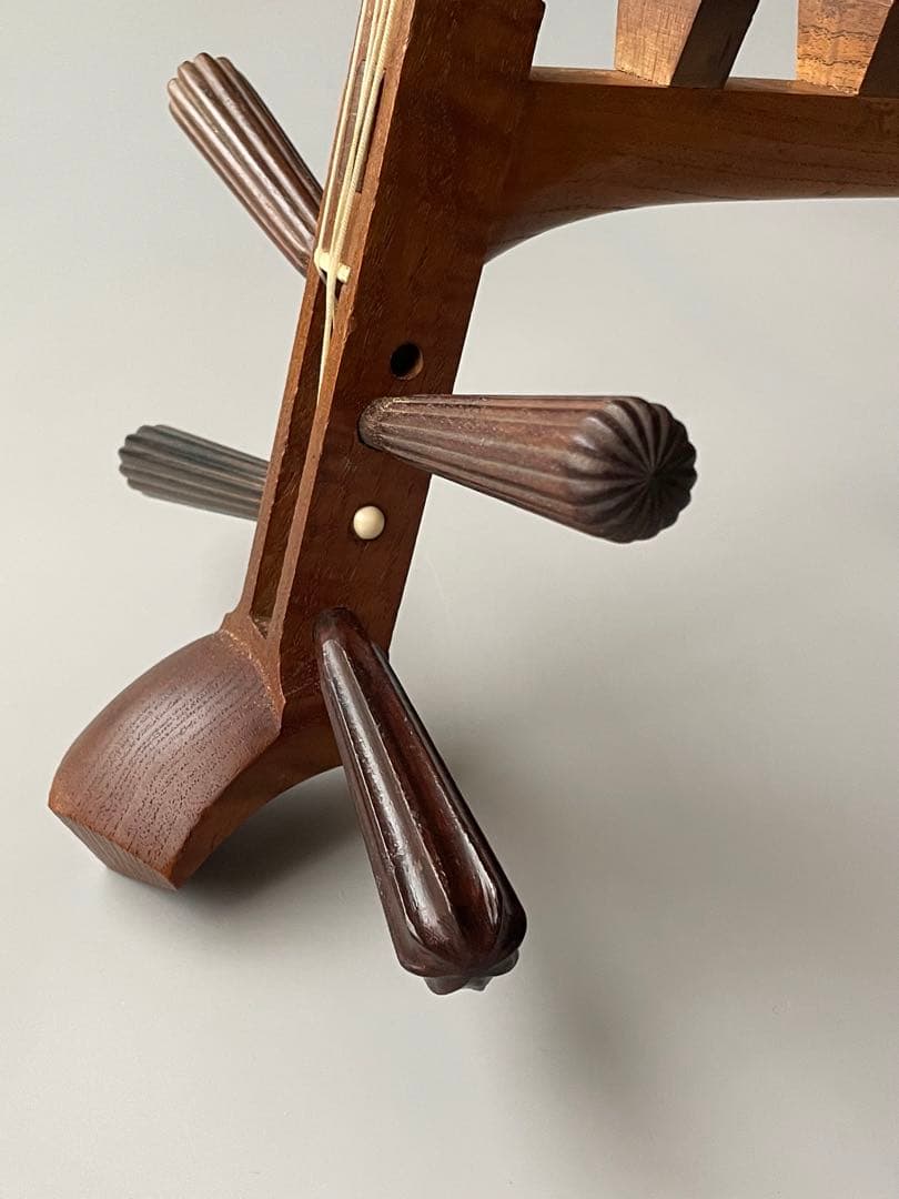 筑前琵琶　架台・撥付