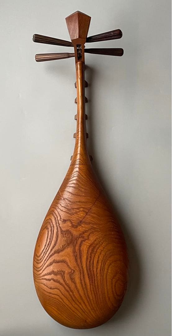 筑前琵琶　架台・撥付