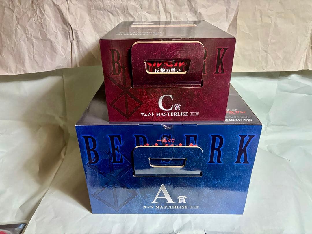 一番くじ　ベルセルク　反撃の誓い　ガッツ　フェムト　髑髏の騎士　ベヘリット　他