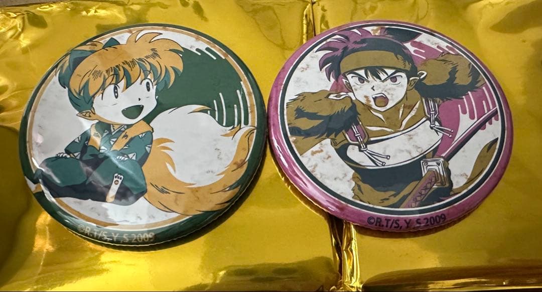 【希少品】犬夜叉　缶バッジ　キーホルダー　ストラップ　まとめ売り