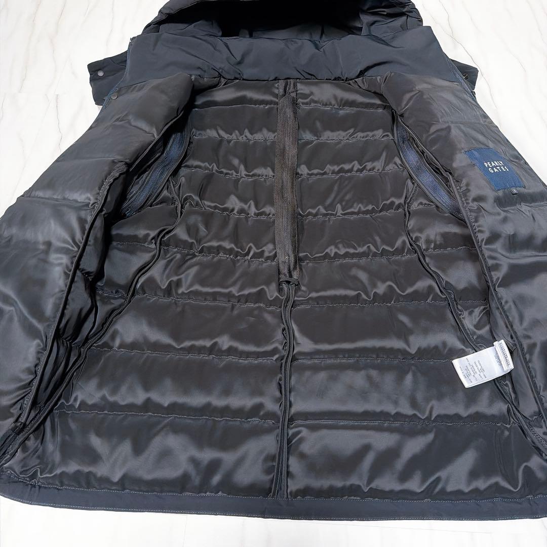 《美品 2025年》パーリーゲイツ Nyストレッチタフタダウン 3way 黒 M