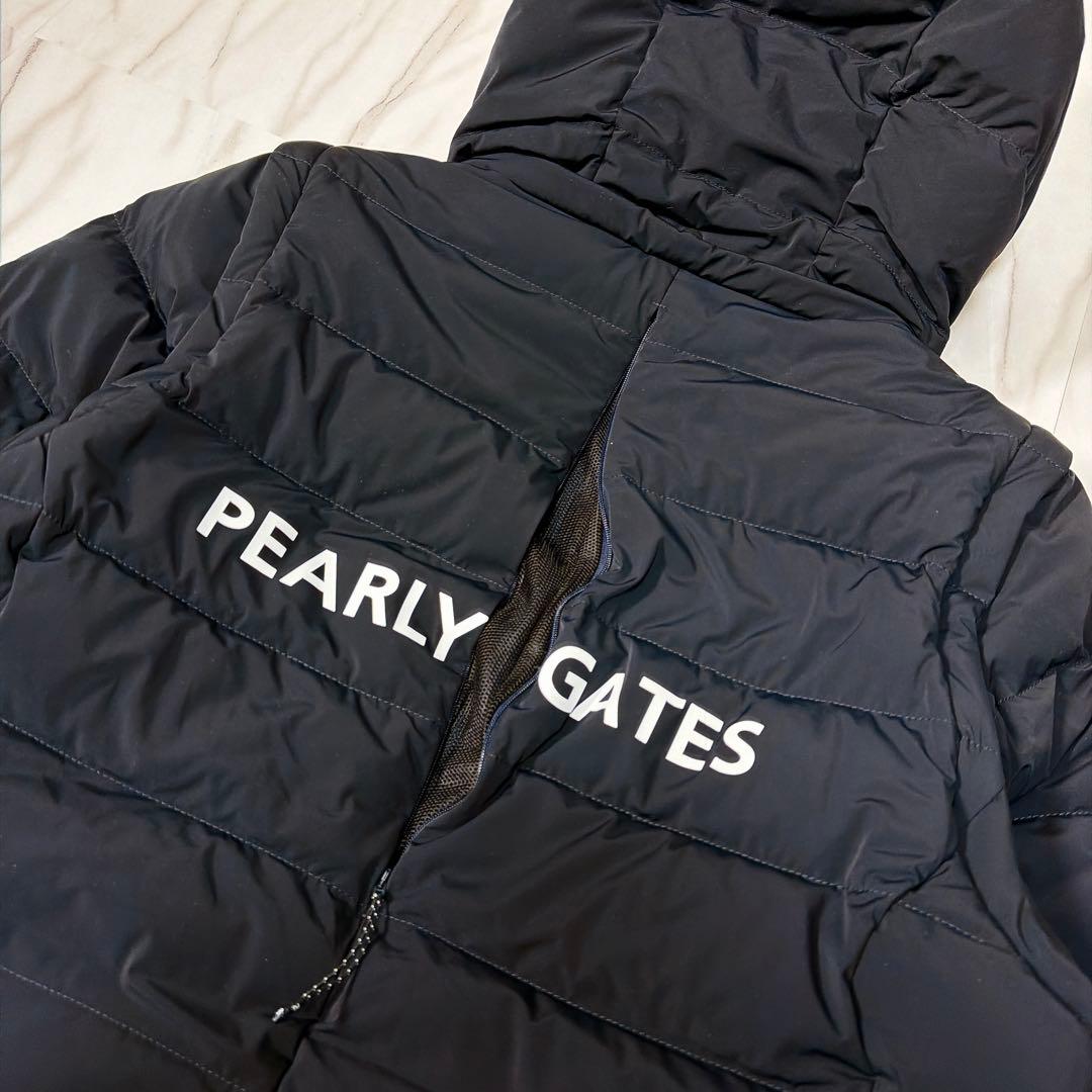 《美品 2025年》パーリーゲイツ Nyストレッチタフタダウン 3way 黒 M