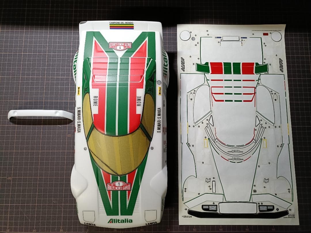 絶版　HPI 1/10 ランチア ストラトス ボディ　未完成品
