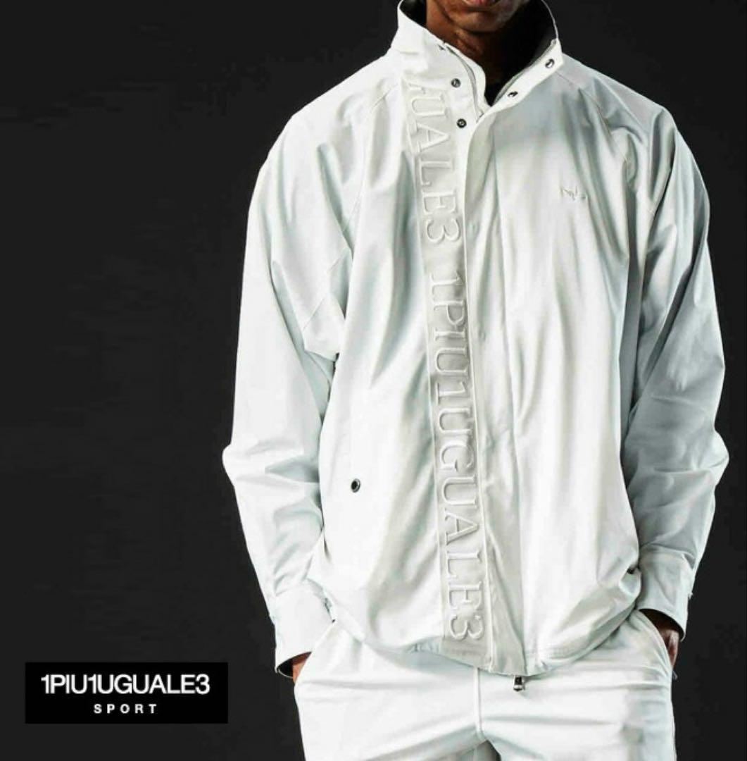 1PU1UGUALE3 ストレッチスタンドジャケット ホワイト