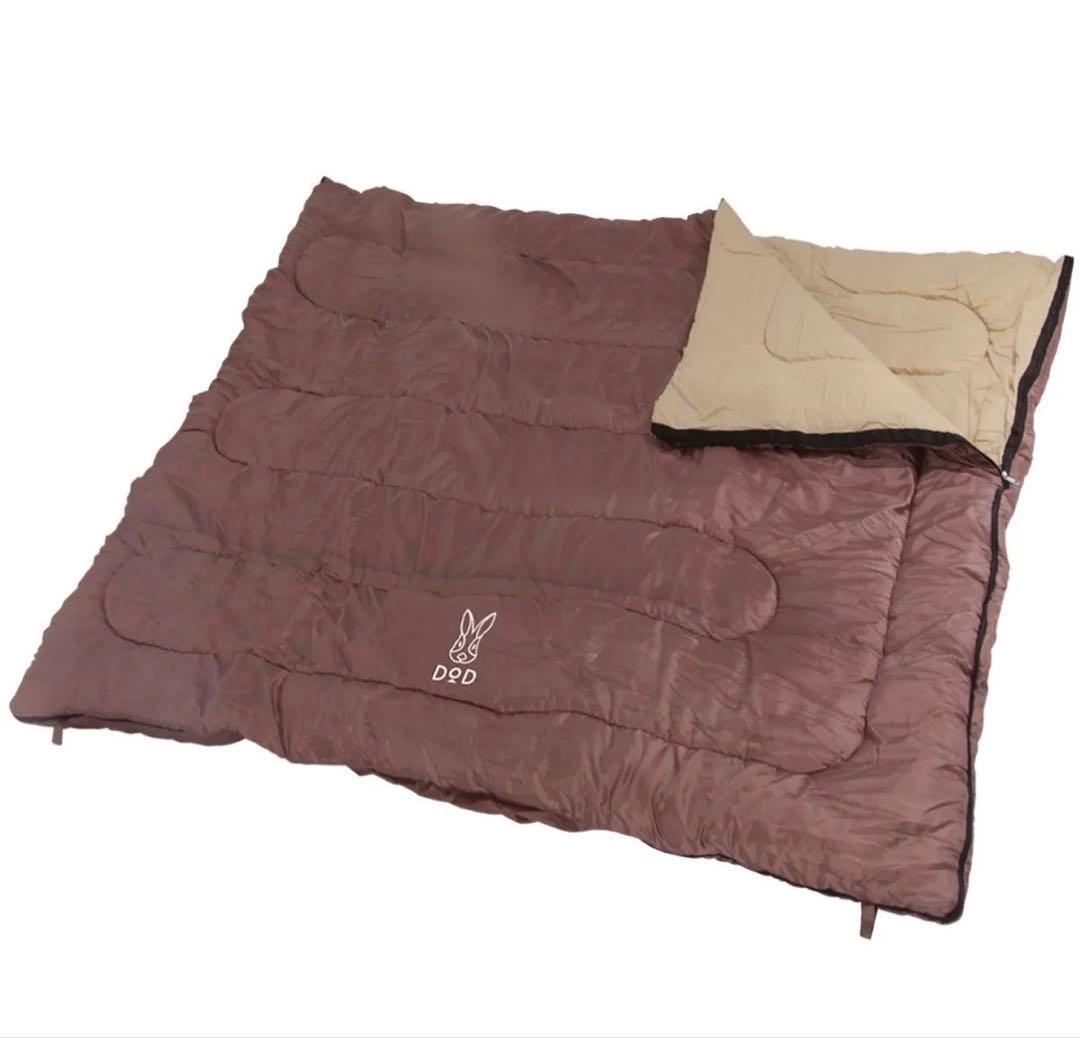 DOD WAGAYA わがやのシュラフ ブラウン Wサイズ キャンプ