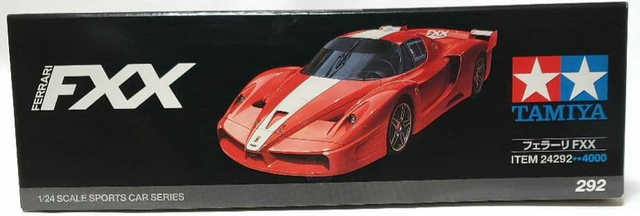 タミヤ フェラーリFXX 純正エッチングパーツ付き1/24 未組立中古品