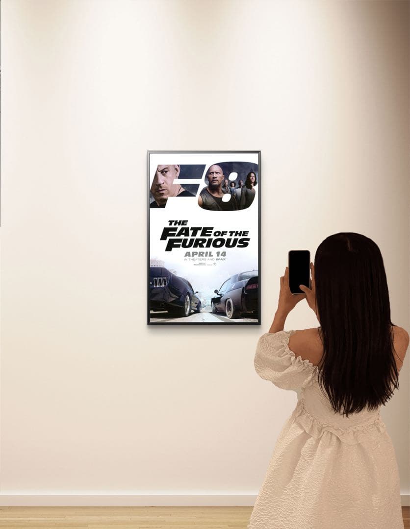 *枚数限定*映画館用片面印刷ポスターUS版: ワイルドスピード ICEBREAK