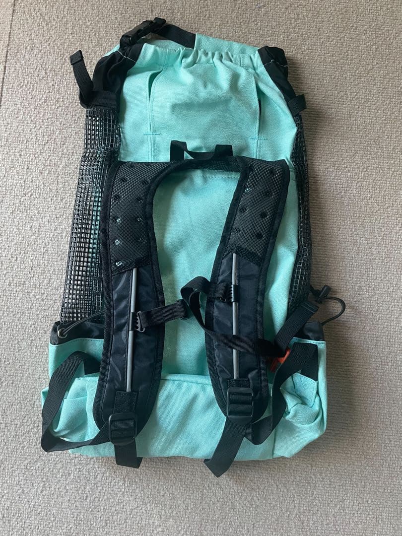 【試着のみ極美品】K9 スポーツサック ドッグバック　Lサイズ ミントグリーン