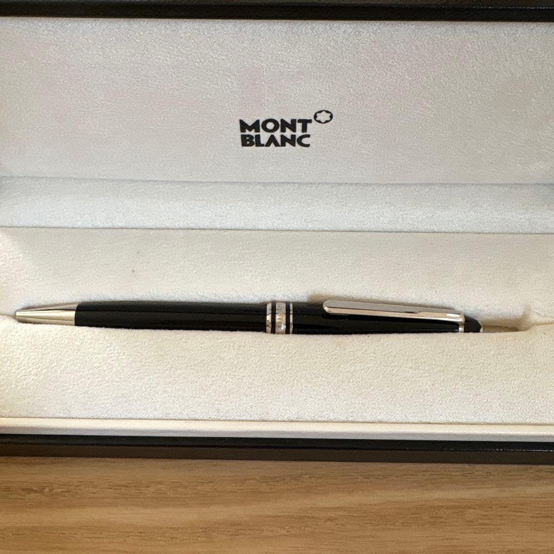 MONT BLANC 黒 ボールペン 本体 サービスガイド付き