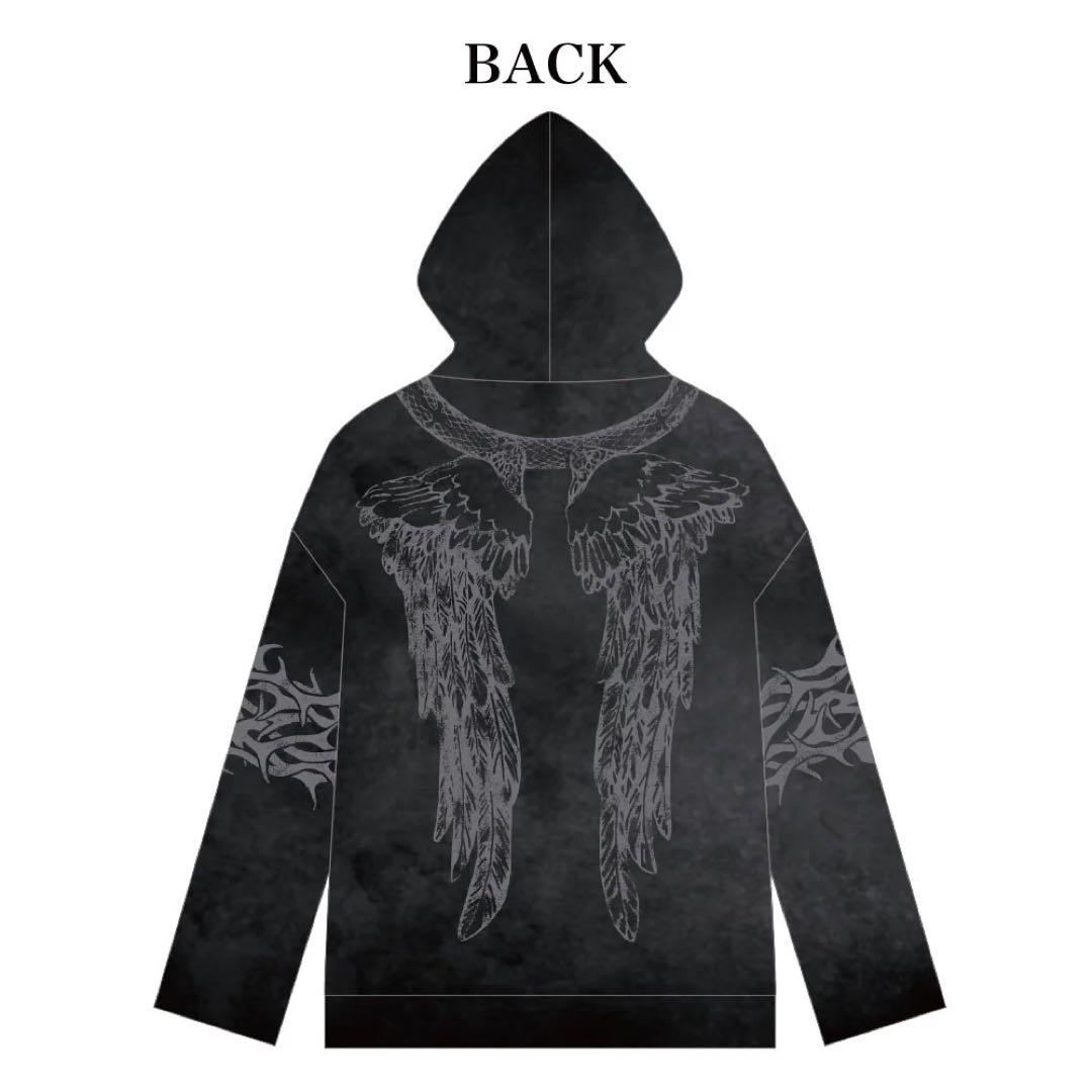 LONG HOODIE（BLACK） Lサイズ 未開封品