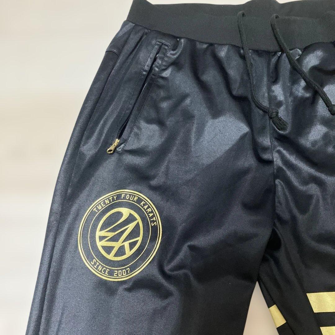 アディダス 24karats コラボ　セットアップ L ブラック