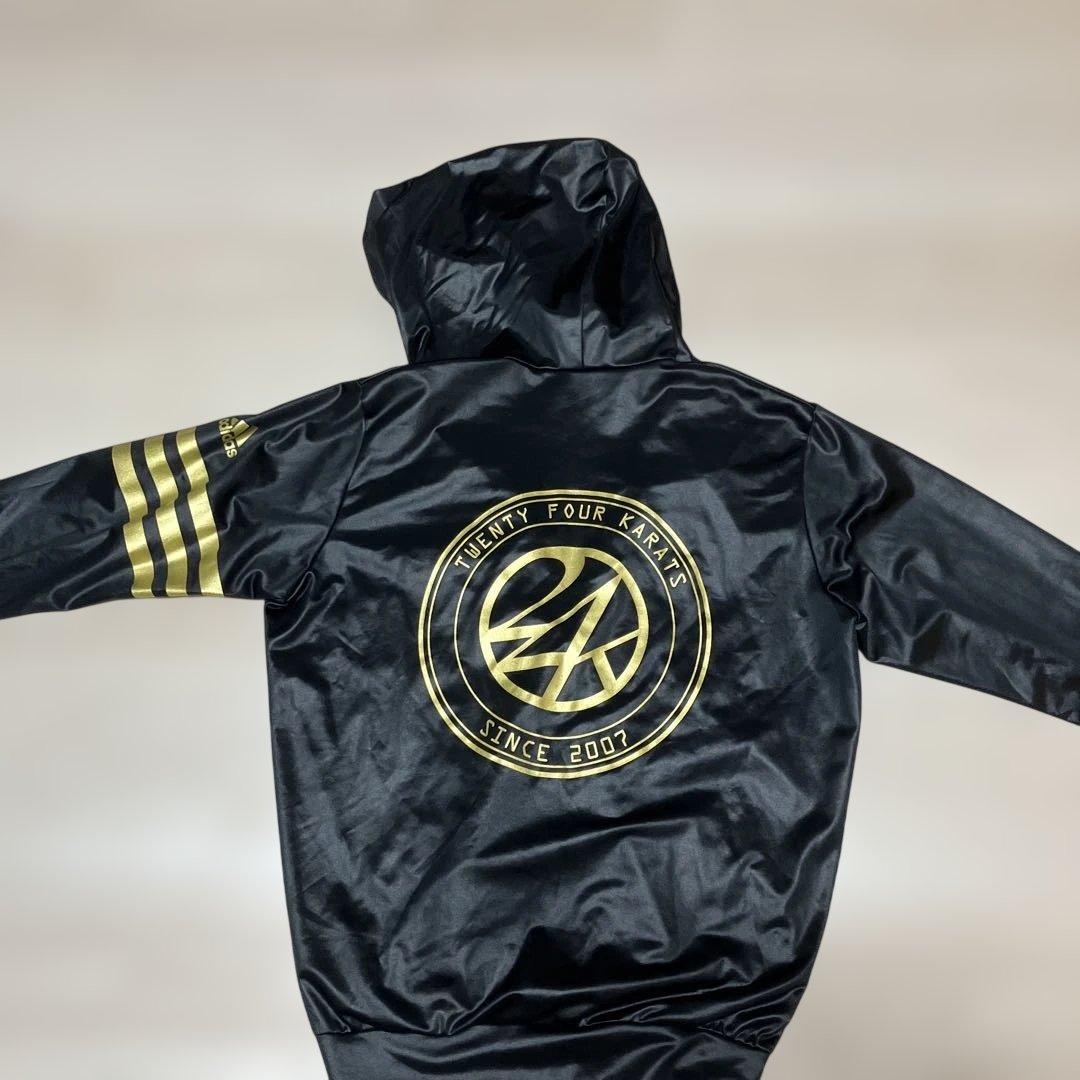 アディダス 24karats コラボ　セットアップ L ブラック