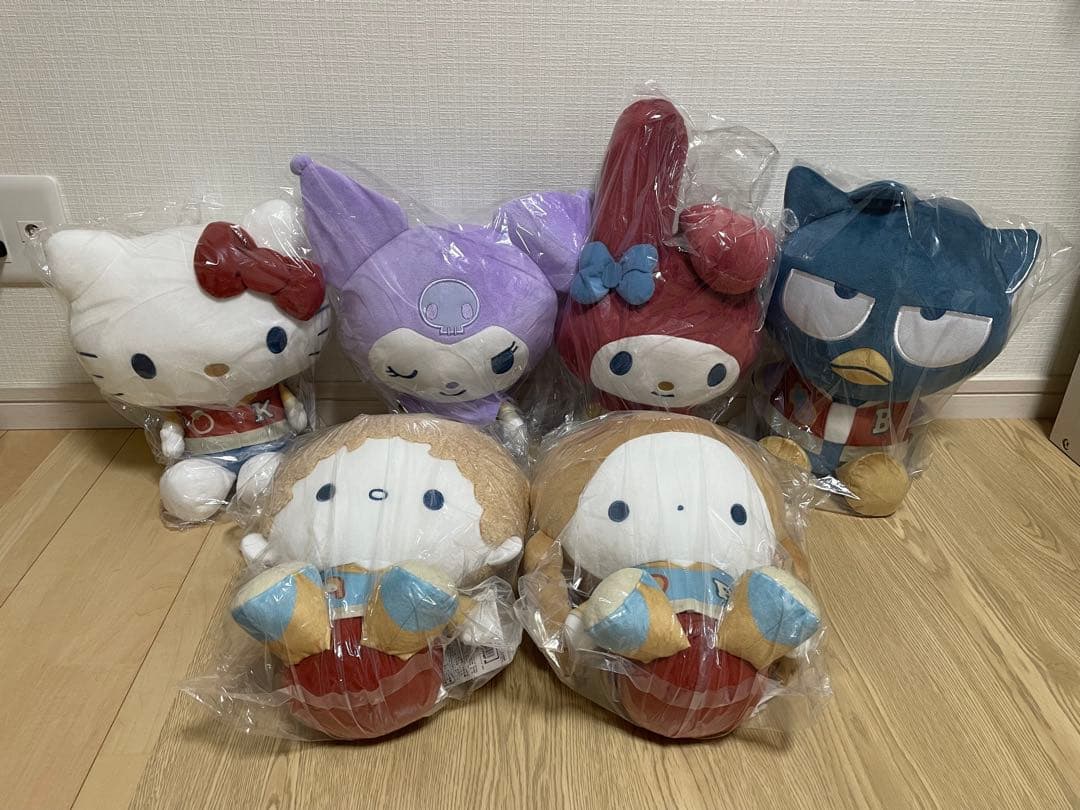 ★新品未開封★サンリオキャラクターズBIGぬいぐるみなど16点＋おまけ2点‼︎