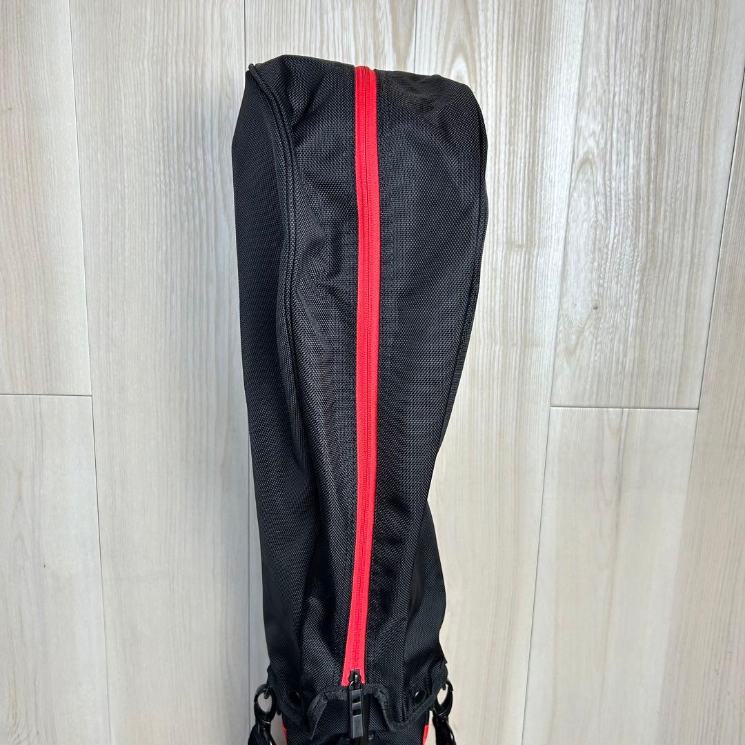 【セルフプレー】タイトリスト スタンドバッグ ブラック×赤　サブバッグ