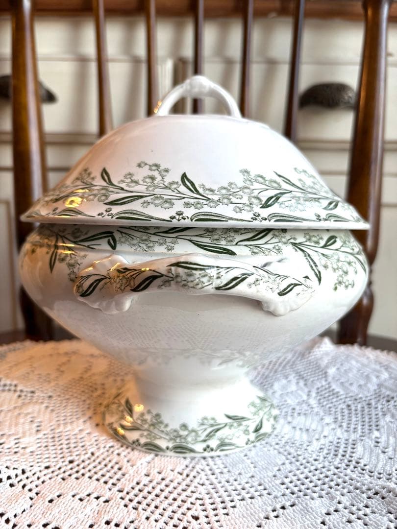 ♡ 希少　フランスアンティーク　サンタマン　MIMOSAS ミモザ　スーピエール