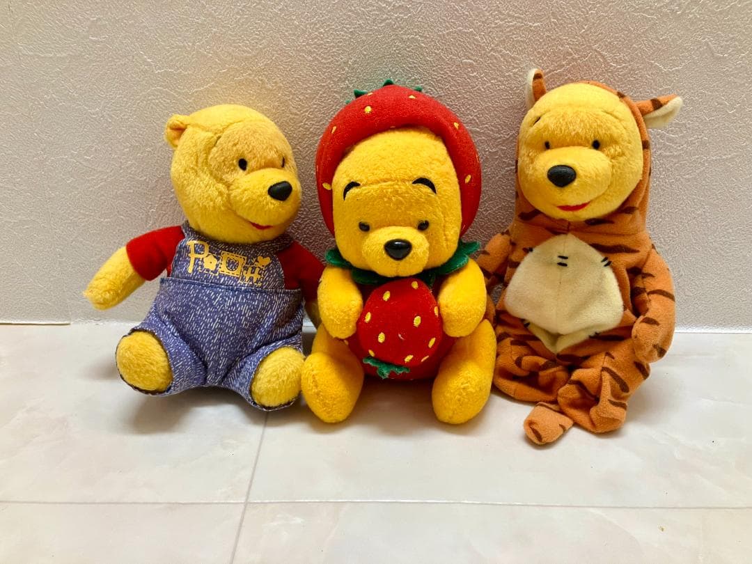 激レア希少くまのプーさん ぬいぐるみ 大量 レトロ 干支 着ぐるみ ディズニー