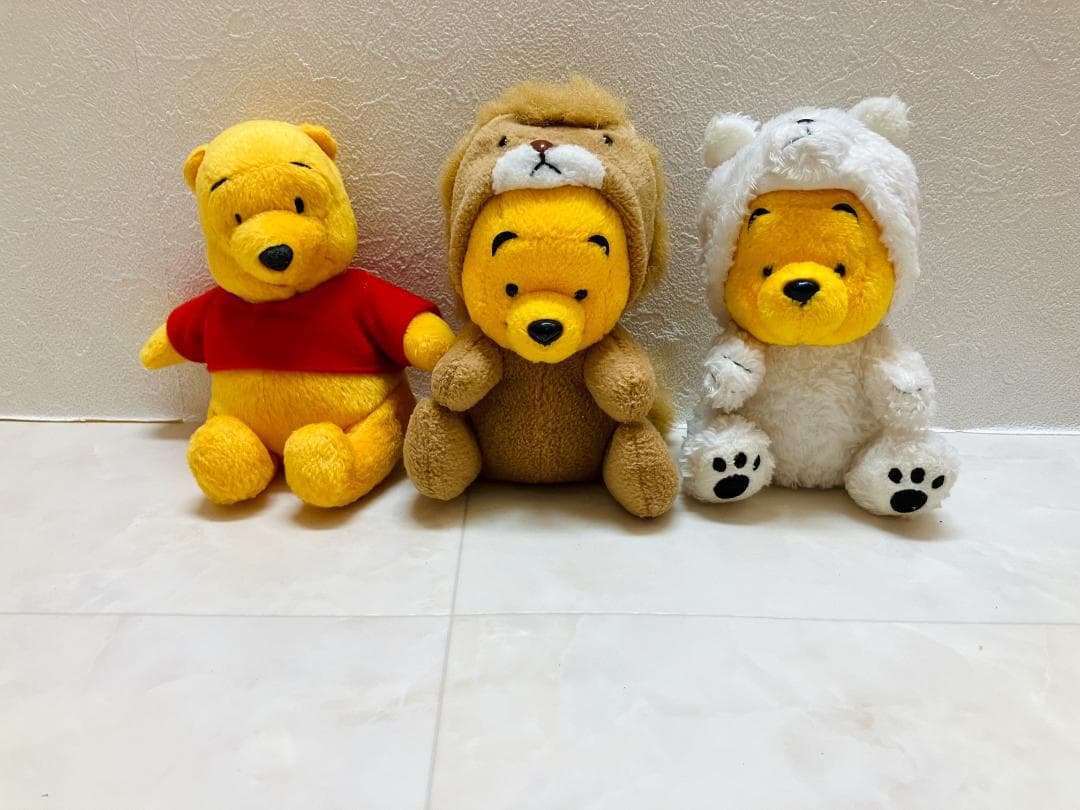 激レア希少くまのプーさん ぬいぐるみ 大量 レトロ 干支 着ぐるみ ディズニー