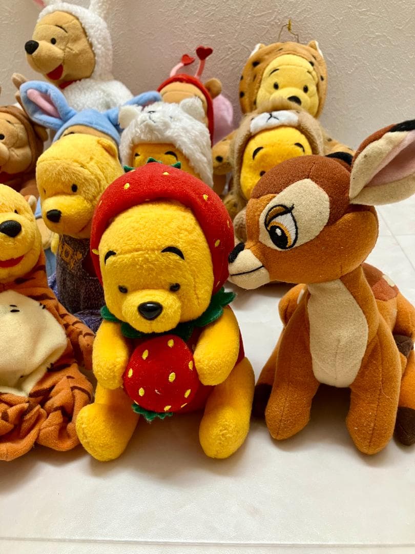 激レア希少くまのプーさん ぬいぐるみ 大量 レトロ 干支 着ぐるみ ディズニー