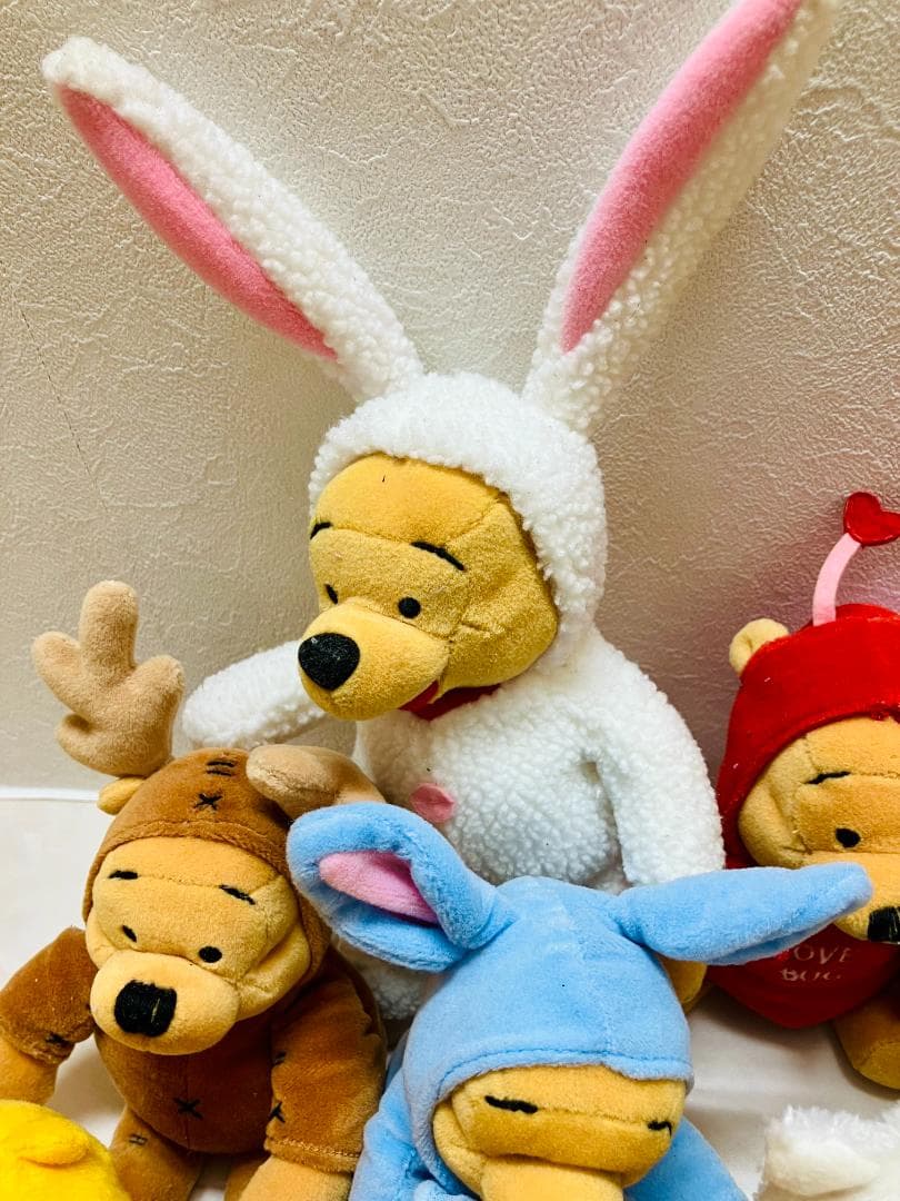 激レア希少くまのプーさん ぬいぐるみ 大量 レトロ 干支 着ぐるみ ディズニー