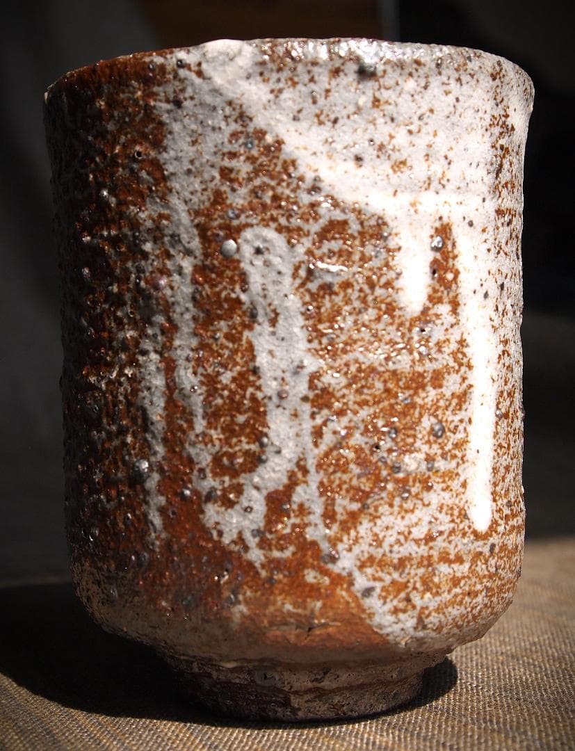 人気作家★中川恭平【師＆父：中川自然坊】★粉引唐津湯のみB