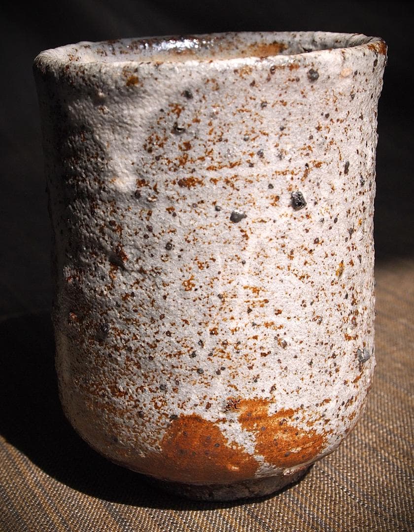 人気作家★中川恭平【師＆父：中川自然坊】★粉引唐津湯のみB