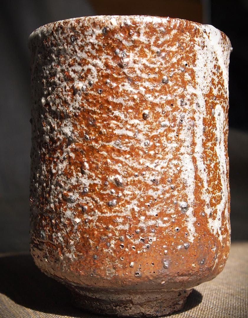 人気作家★中川恭平【師＆父：中川自然坊】★粉引唐津湯のみB