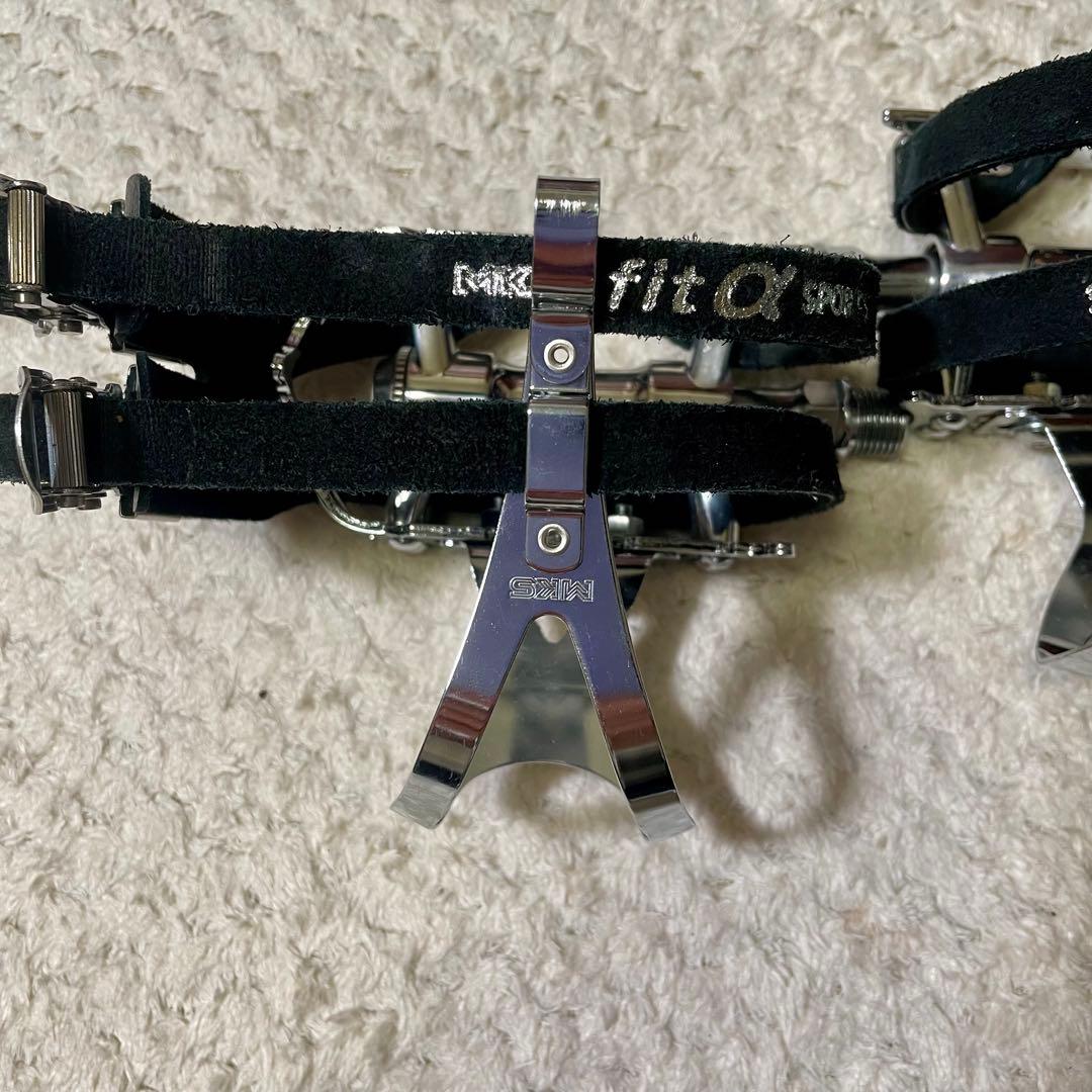 MKS シルバンロードネクスト　トゥクリップ　ストラップ3点セット